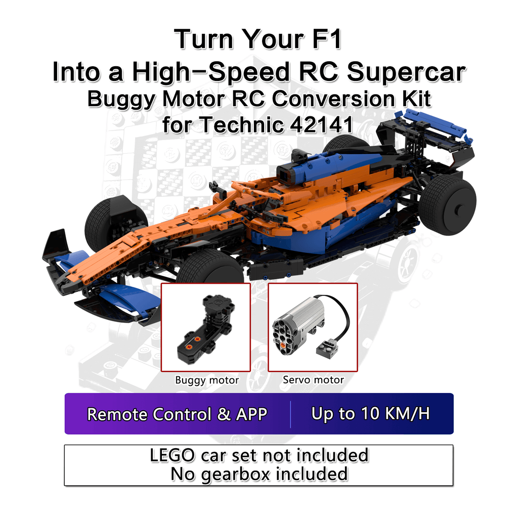 LEGO Technic RC upgrade kits with Buggy motor, PF motor or Brushless motor– SKRC high-speed modification kit