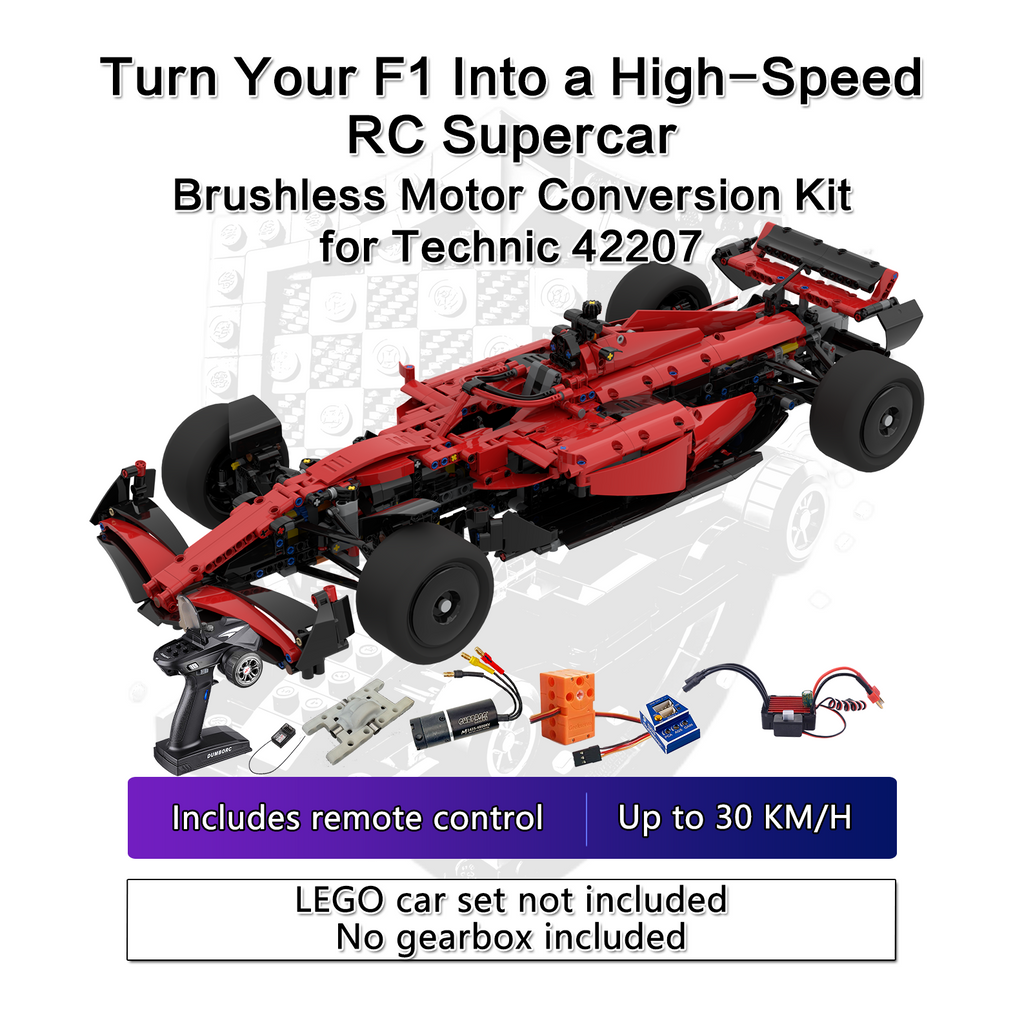 LEGO Technic 42207 Ferrari SF-24 brushless motor kit